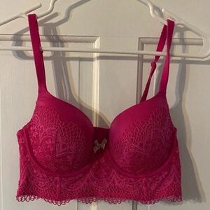 Victoria’s Secret Longline Push-Up Bra 36C